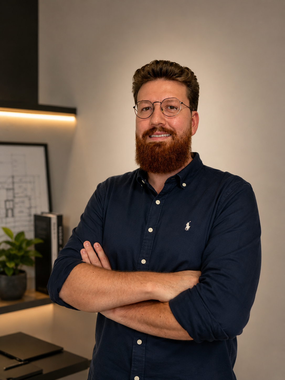 Engenheiro William, responsável técnico da SCHNEIDER Engenharia